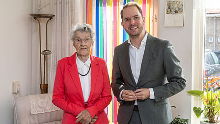 Mevrouw J.C. Hulspas-van Zeijl (101 jaar) Mevrouw J.C. Hulspas-van Zeijl (101 jaar)
