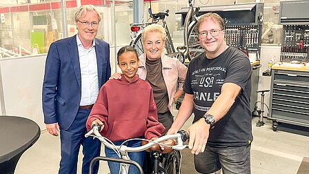 foto van de fietsenbank