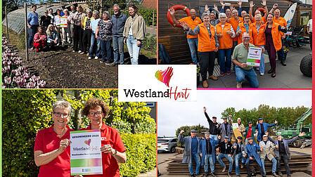 De vier genomineerde organisaties voor WestlandHart 2026
