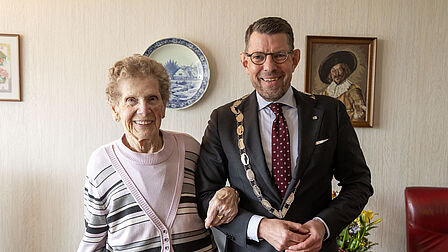 Mevrouw Batist 100 jaar