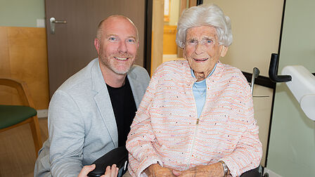 Mevrouw A.M. Potijk-Gerritsen (102 jaar) Mevrouw A.M. Potijk-Gerritsen (102 jaar)