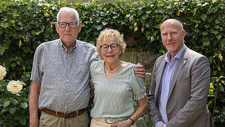foto van echtpaar Bakker - Blom