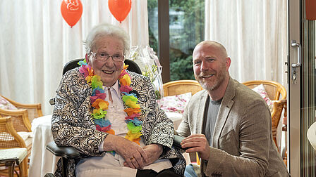 Mevrouw T. Herbert-Vermeer (100 jaar)