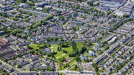Luchtfoto Dreespark Naaldwijk