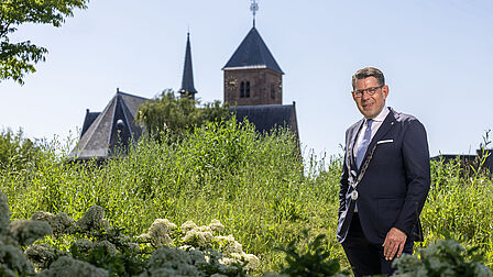 Burgemeester Bouke Arends foto 5 burgemeester Arends