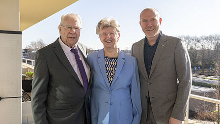 foto echtpaar Duifhuize van der Laan