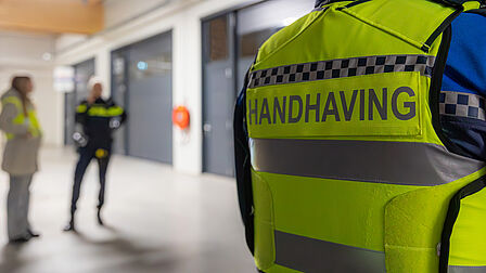 foto van collega handhaving