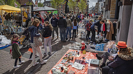 Vrijmarkt in Naaldwijk