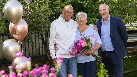 foto van echtpaar Kuijpers van Kampen