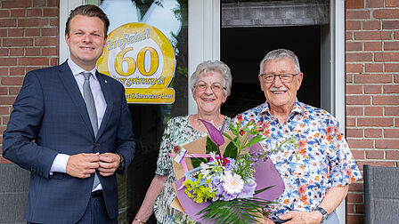 foto echtpaar Bergenhenegouwen-prins